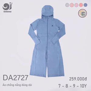 Áo Chống Nắng Dáng Dài Xinh Xắn Dokma DA2727