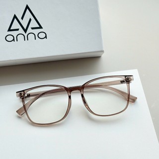 Kính mắt thời trang ANNA dáng vuông mắt to thời trang cá tính chất liệu nhựa dẻo OL 27010