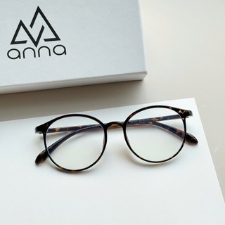Gọng kính thời trang ANNA dáng tròn mắt nhỏ thời trang cá tính chất liệu nhựa dẻo OL 27021