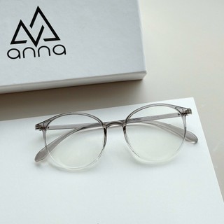 Gọng kính thời trang ANNA dáng tròn mắt nhỏ thời trang cá tính chất liệu nhựa dẻo OL 27021