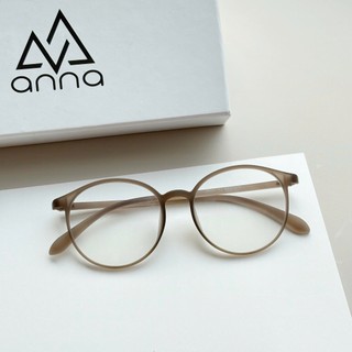 Gọng kính thời trang ANNA dáng tròn mắt nhỏ thời trang cá tính chất liệu nhựa dẻo OL 27021