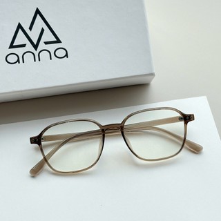 Gọng kính thời trang ANNA dáng vuông mắt nhỏ thời trang cá tính chất liệu nhựa dẻo OL 27086