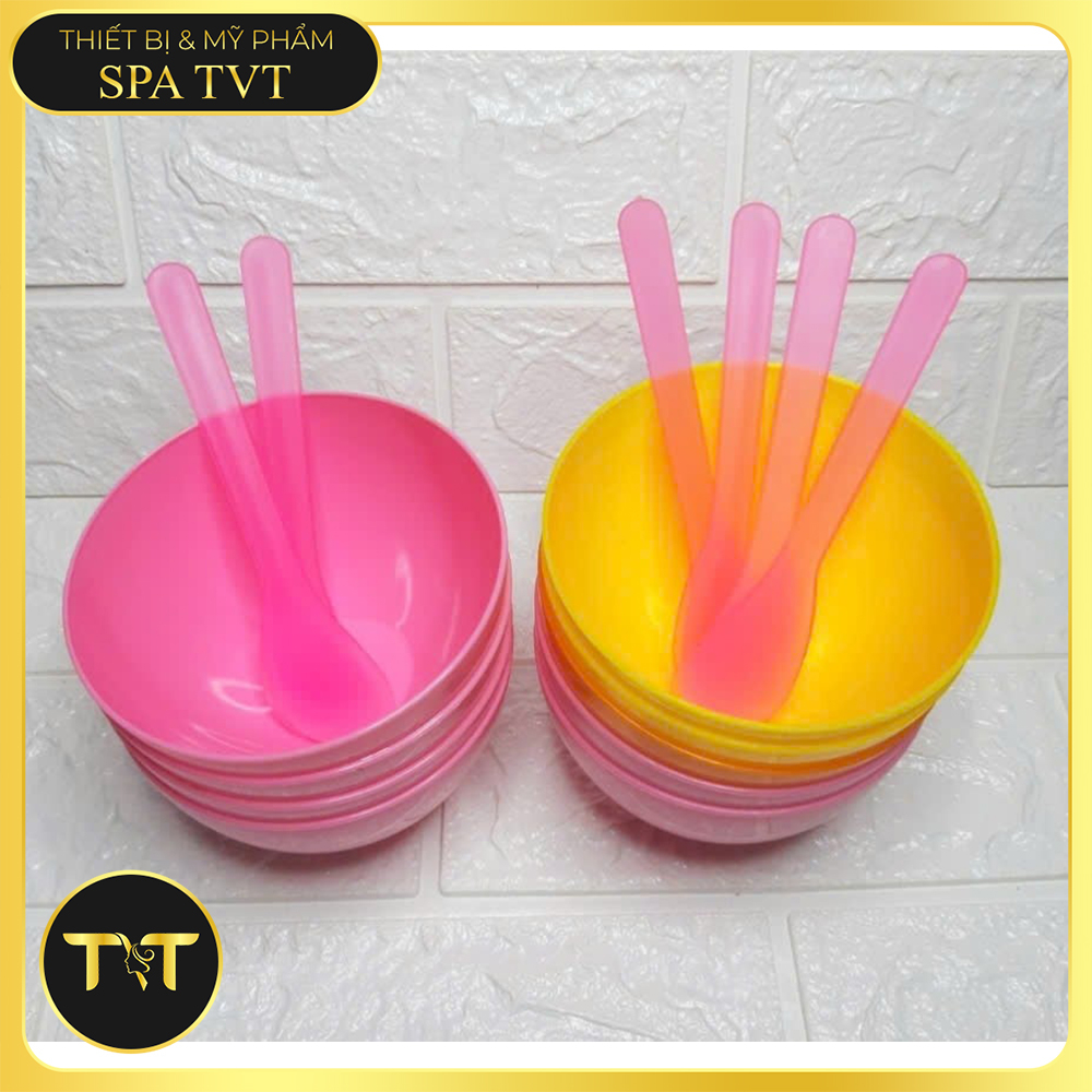 Bộ Bát Dẻo, Thìa & Chổi Silicon Trộn Mặt Nạ – Bí Quyết Chăm Sóc Da Chuẩn Spa Tại Nhà