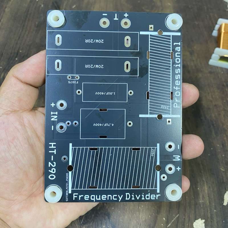 Bo mạch in PCB phân tần loa 1 bass 1 treble # Mạch in 2 way # mạch in 2 ...