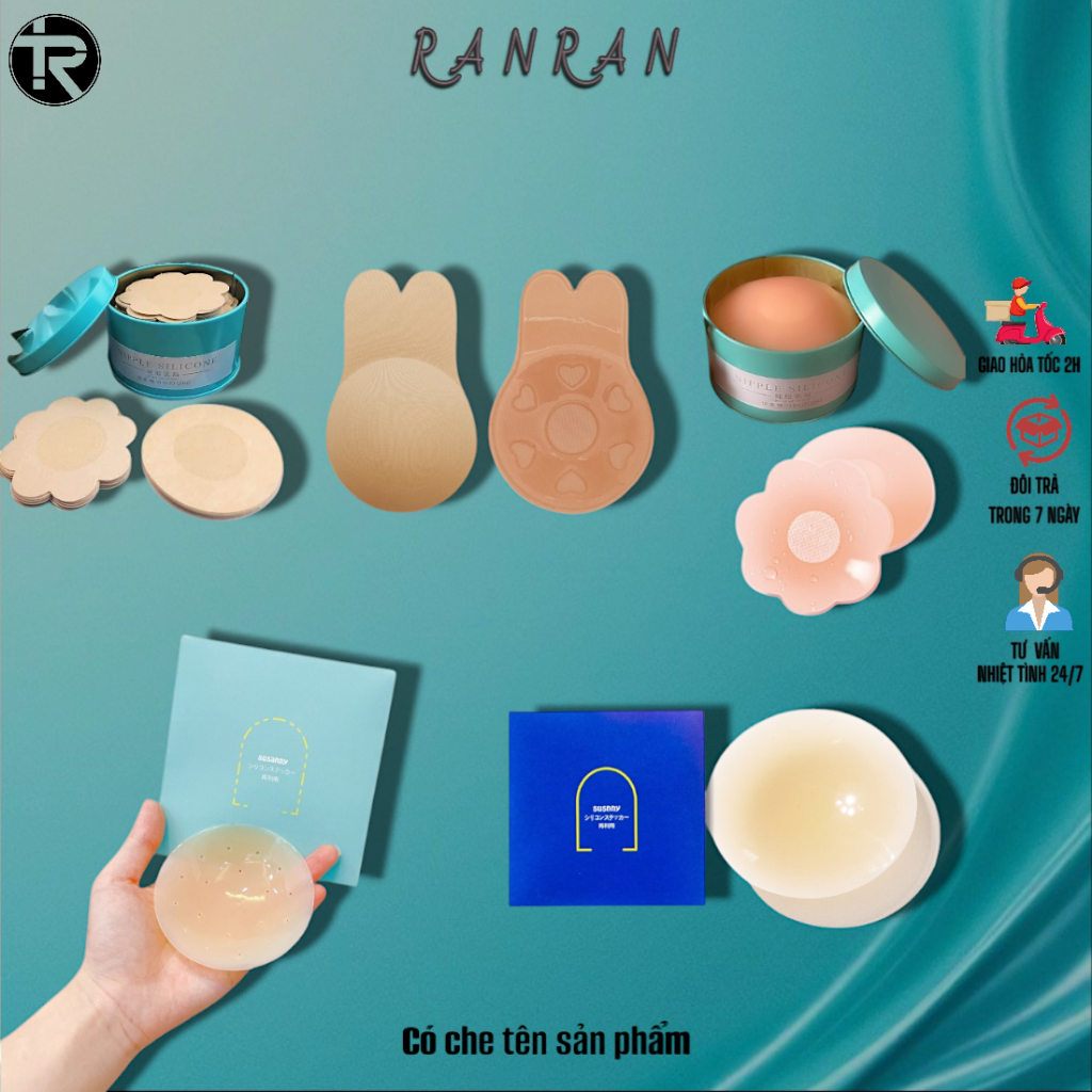 Miếng Dán Ti Silicon, Dán Ti Hộp 5 Cặp Sử Dụng Nhiều Lần Chính Hãng ...