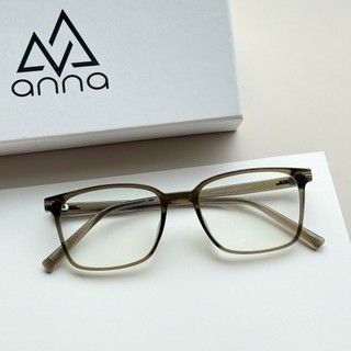 Gọng kính thời trang nam nữ ANNA chất liệu nhựa cao cấp dáng vuông unisex cá tính OL 27074