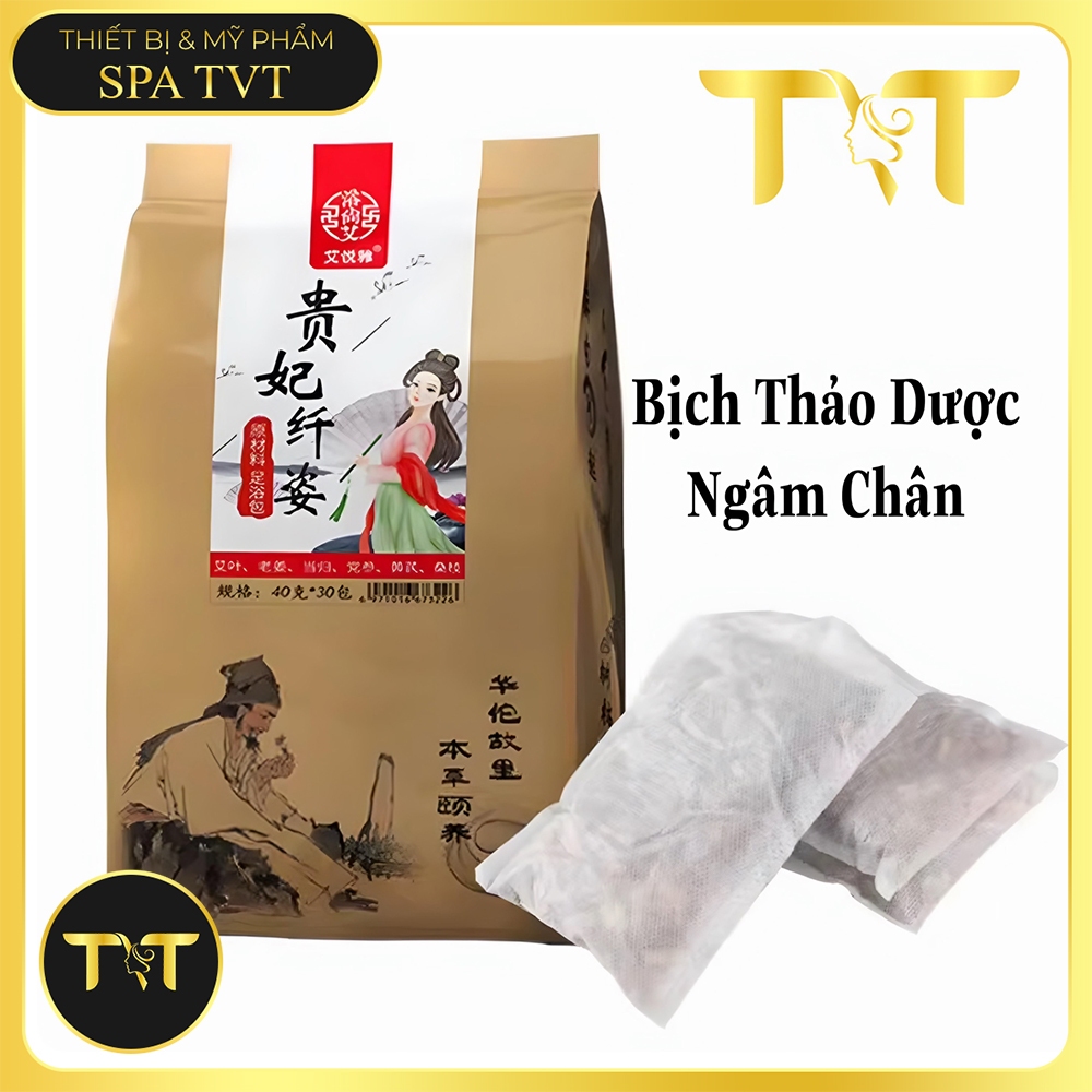 Bịch Thảo Dược Ngâm Chân Thuốc Bắc, Xông Chân Ngải Cứu Đương Quy Giúp Thư Giãn, Hỗ Trợ Ngủ Ngon