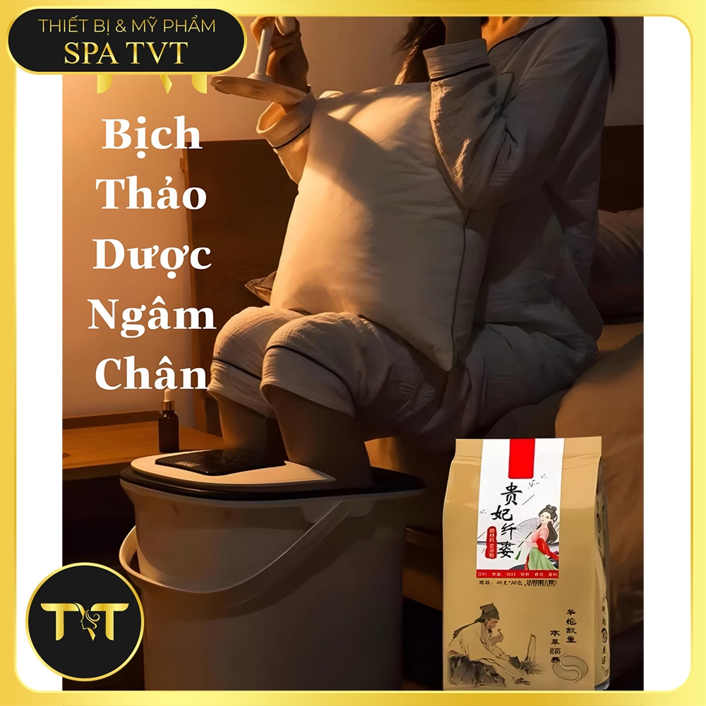 Bịch Thảo Dược Ngâm Chân Thuốc Bắc, Xông Chân Ngải Cứu Đương Quy Giúp Thư Giãn, Hỗ Trợ Ngủ Ngon