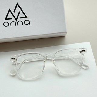 Kính mắt thời trang ANNA dáng vuông mắt to thời trang cá tính chất liệu nhựa dẻo OL 27003