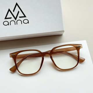 Kính mắt thời trang ANNA dáng vuông mắt to thời trang cá tính chất liệu nhựa dẻo OL 27003