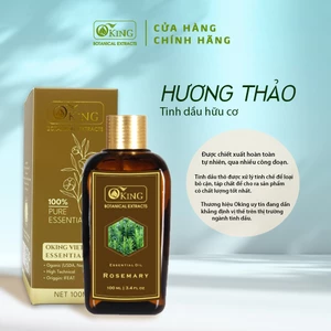 Tinh dầu Hương thảo 100ml đuổi muỗi, kích mọc tóc nguyên chất | Oking Việt Nam