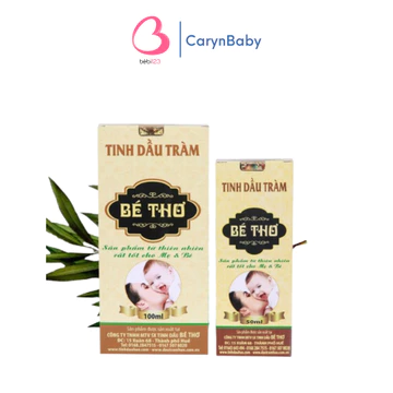 (Chính hãng tem Cty) Tinh dầu tràm Nguyên Chất Bé Thơ Cao Cấp chai vàng 50ml & 100ml dầu tràm Huế cho bé