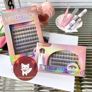 [MLEN DIARY] Mi Giả Cụm MLEN DIARY Sao Song Sinh Mixed Pack, Mi Cụm Mềm Mại Tự Nhiên, Tái Sử Dụng