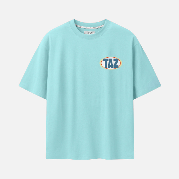 Ảnh Áo Thun BOO Unisex Overfit In Hình Looney Tunes Taz Hoạt Hình Ngộ Nghĩnh đáng yêu 1