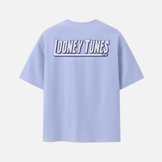 Ảnh Áo Thun BOO Unisex Overfit In Hình Looney Tunes Wile hoạt hình ngộ nghĩnh 1