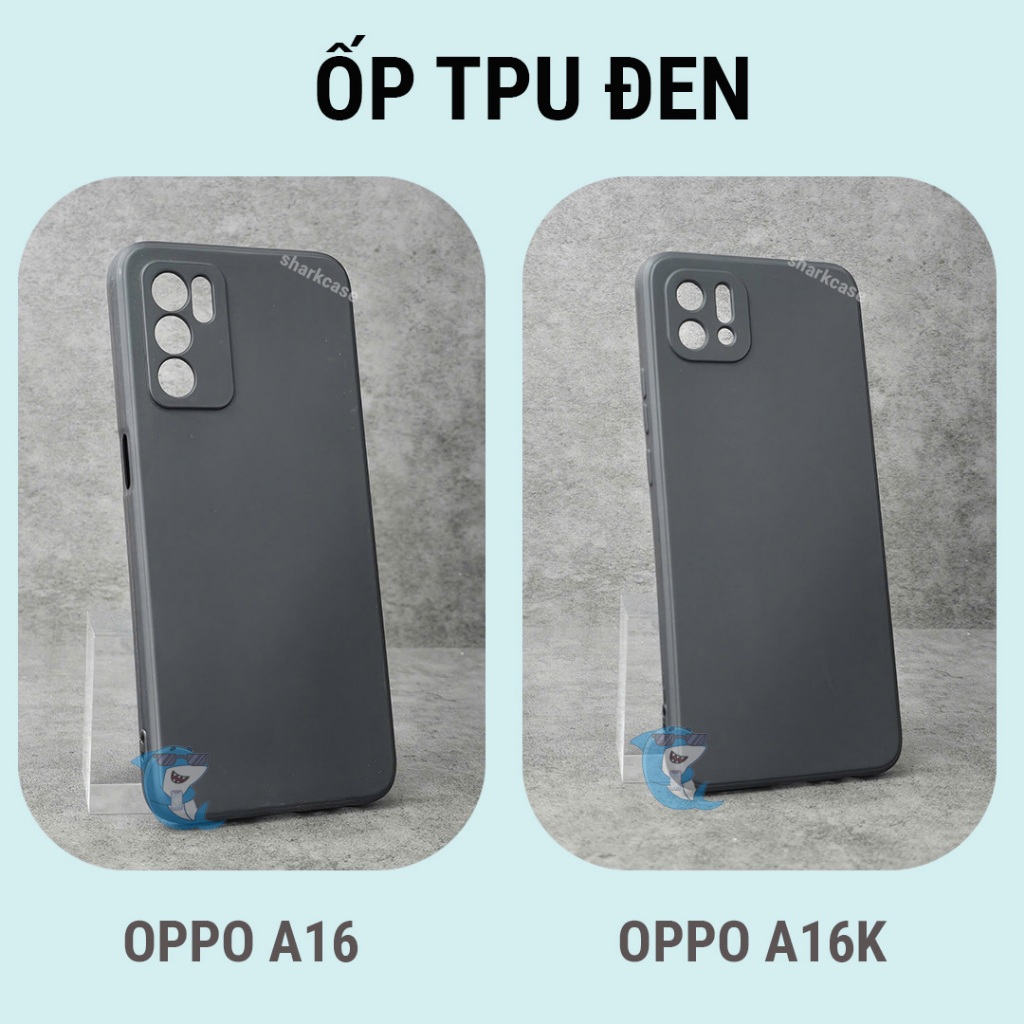 Ốp lưng Oppo A16K / A16 bảo vệ cam điện thoại toàn diện cạnh vuông nhựa dẻo tpu bibi glass