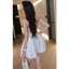 GIANG DONNA - Đầm ROSINA 9405 cổ yếm phối họa tiết hoa dáng bí ngắn xinh xắn