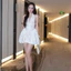 GIANG DONNA - Đầm ROSINA 9405 cổ yếm phối họa tiết hoa dáng bí ngắn xinh xắn