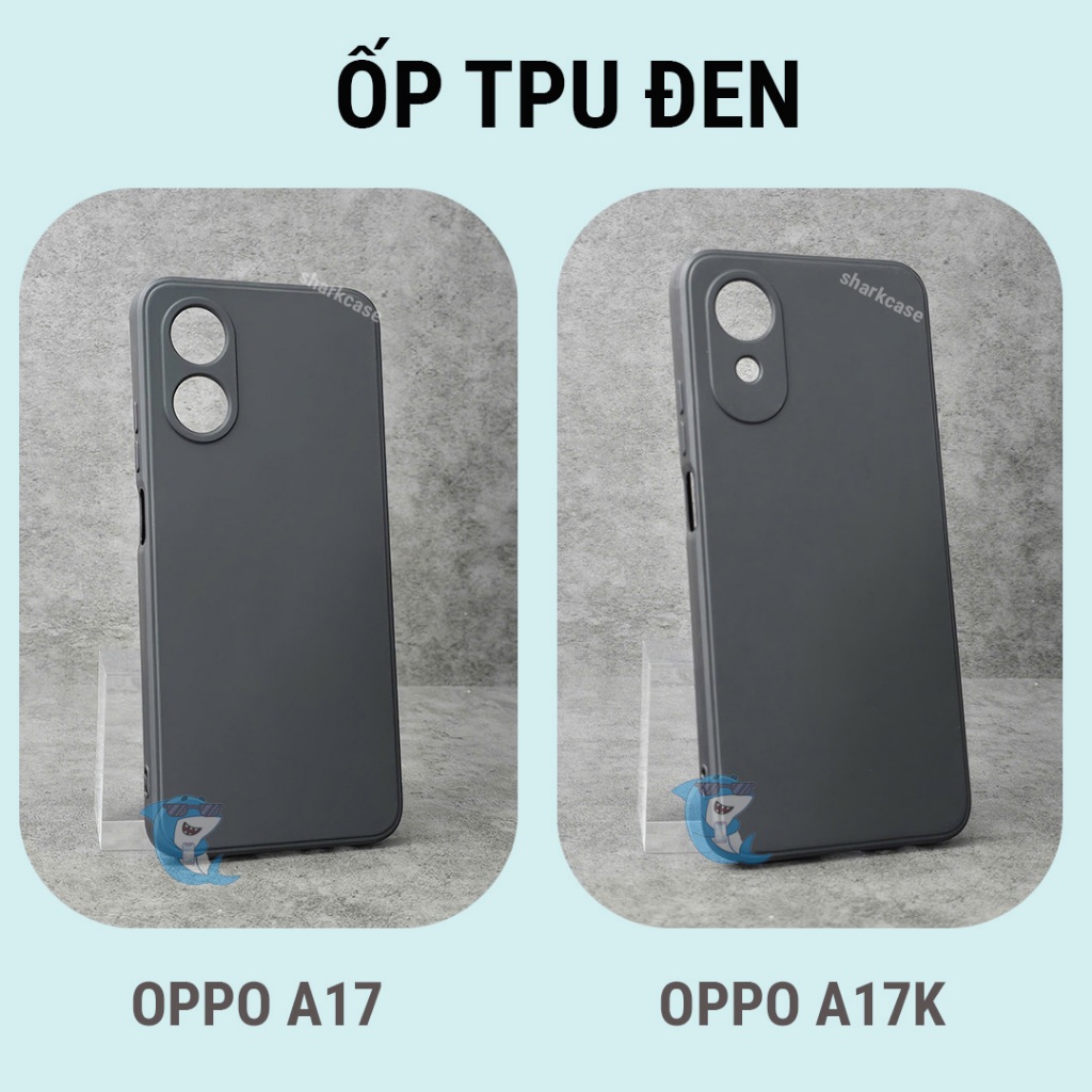 Ốp lưng Oppo A17K / A17 bảo vệ cam điện thoại toàn diện cạnh vuông nhựa dẻo tpu bibi glass