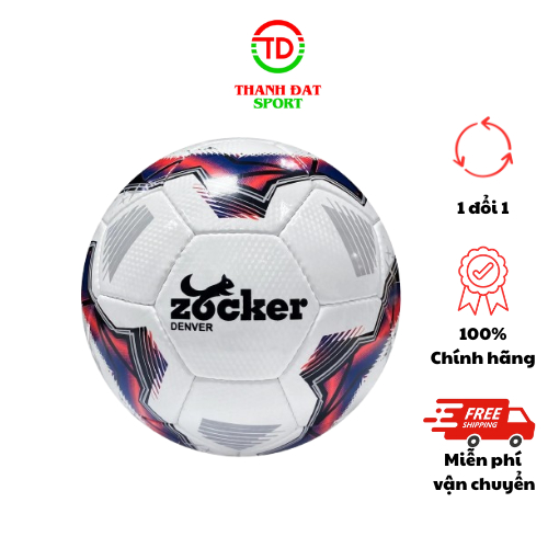 Quả Bóng Đá ZOCKER Santa Size Số 5 Sân Cỏ Nhân Tạo Chính Hãng, Da PU ...