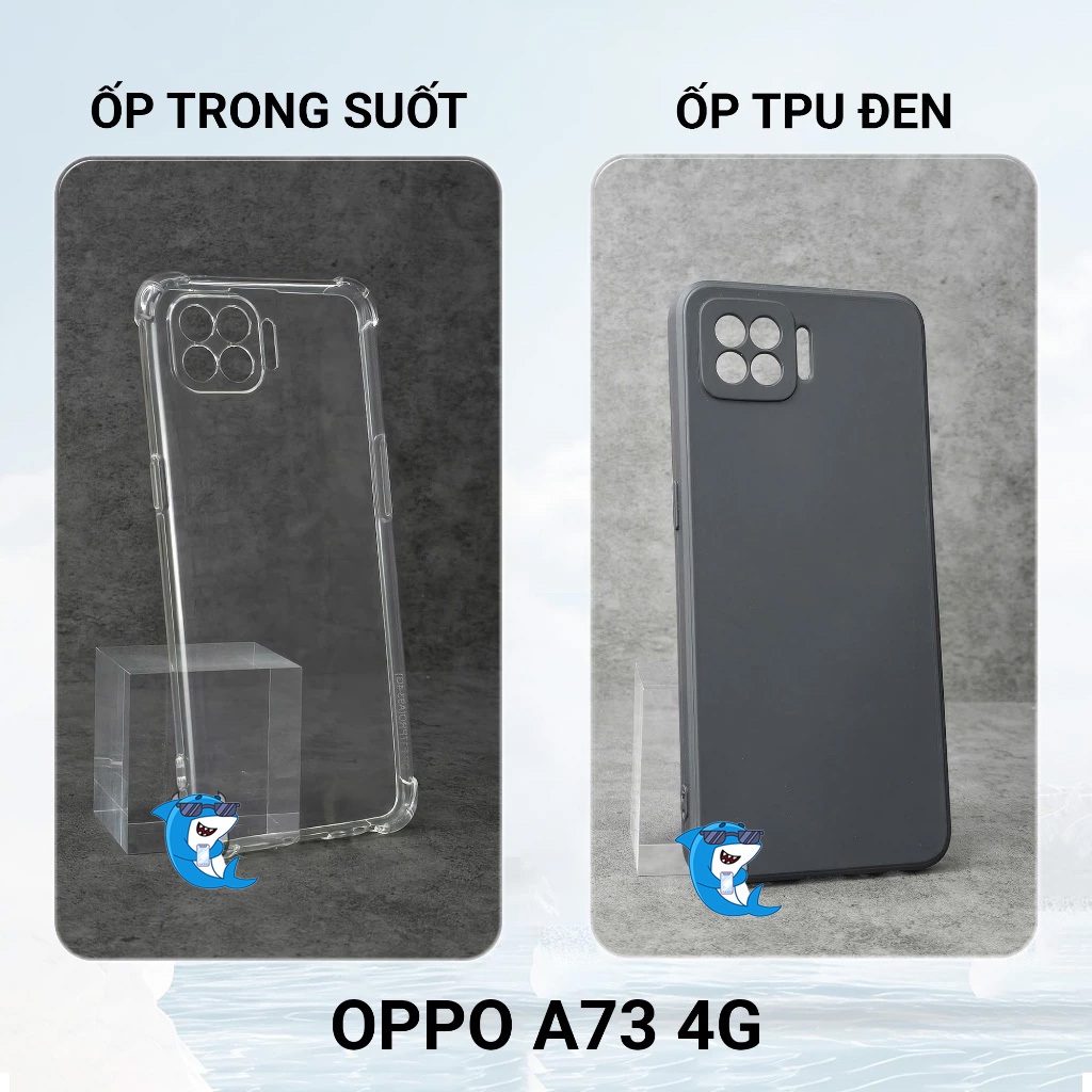 Ốp lưng OPPO A93 / A73 4G silicon trong suốt dẻo cao cấp chống sốc viền vuông bảo vệ điện thoại xịn