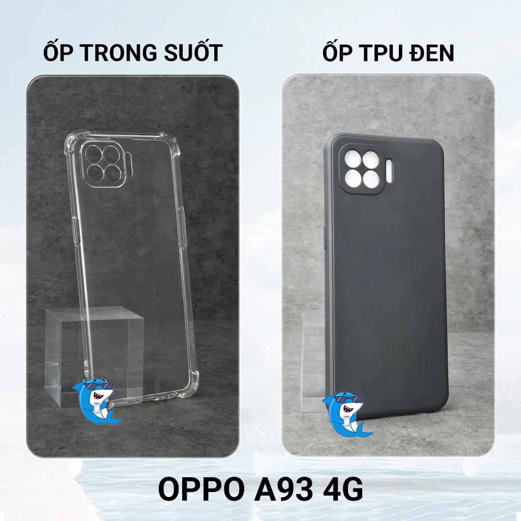 Ốp lưng OPPO A93 / A73 4G silicon trong suốt dẻo cao cấp chống sốc viền vuông bảo vệ điện thoại xịn