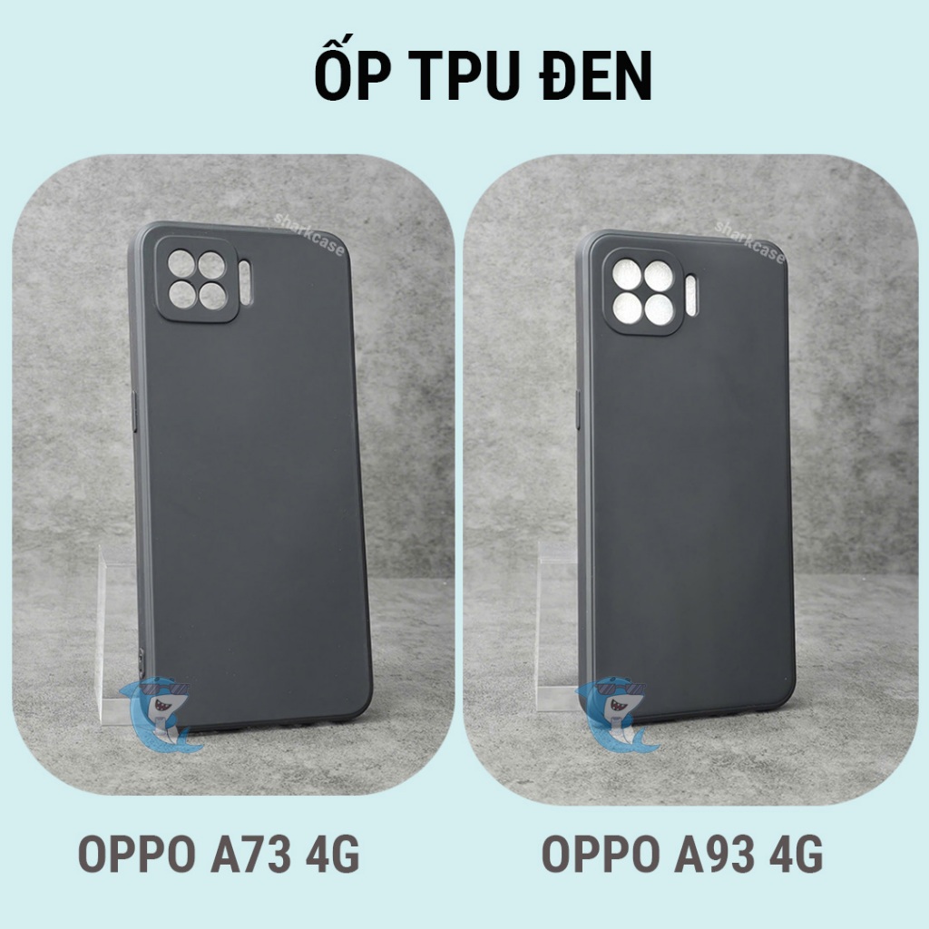 Ốp lưng Oppo A73 / A93 4G bảo vệ cam điện thoại toàn diện cạnh vuông nhựa dẻo tpu bibi glass
