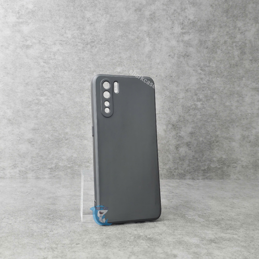 Ốp lưng Oppo A91 / reno 3 / reno3 bảo vệ cam điện thoại toàn diện cạnh vuông nhựa dẻo tpu bibi glass
