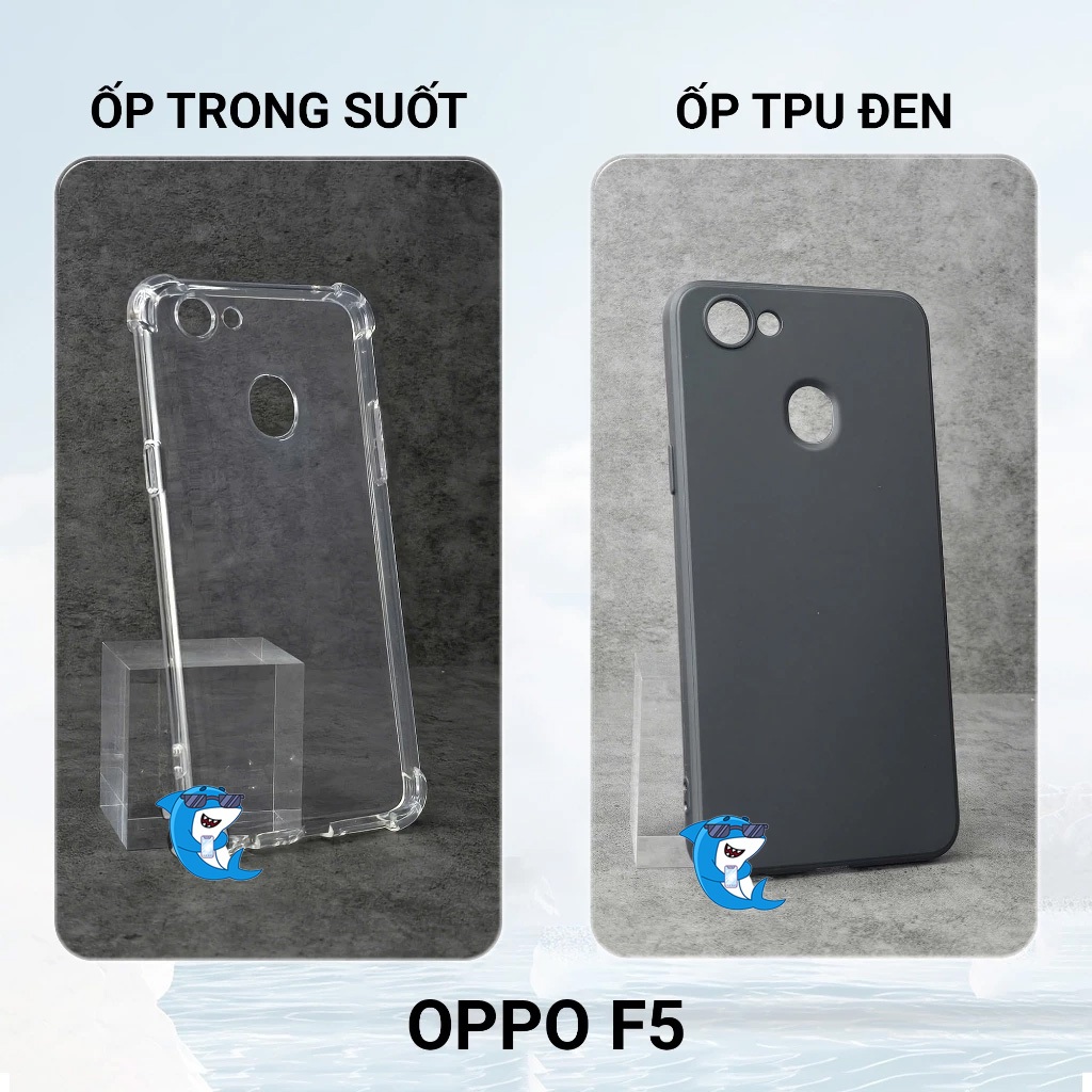 Ốp lưng OPPO F5 / F7 / F5 Youth silicon trong suốt dẻo cao cấp chống sốc bảo vệ cam điện thoại