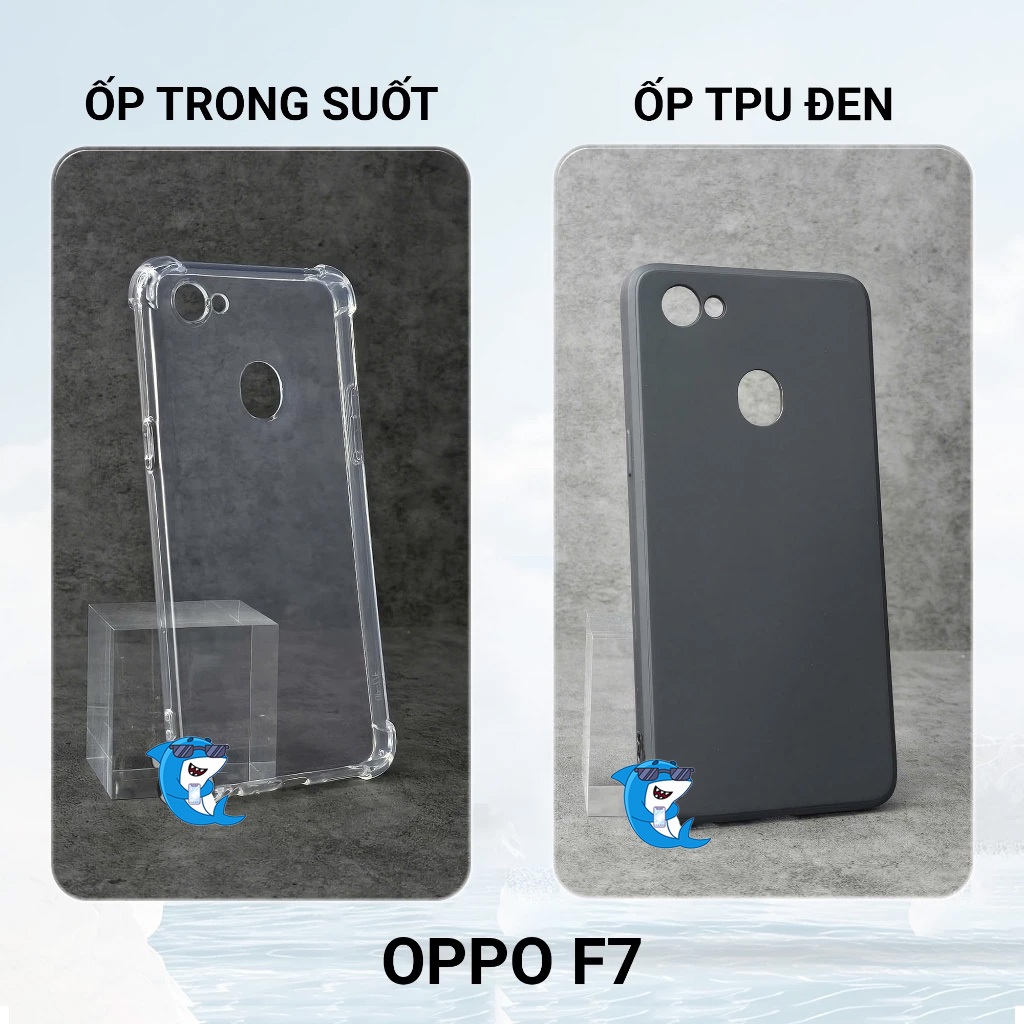 Ốp lưng OPPO F5 / F7 / F5 Youth silicon trong suốt dẻo cao cấp chống sốc bảo vệ cam điện thoại