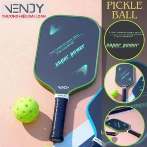 Vợt Pickleball T700 Carbon Fiber VENDY Super Power Thermofoamed - Hàng Chính Hãng Đài Loan (1 Cái)