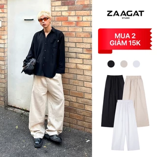 Quần dài ống rộng nam nữ chất liệu linen form rộng-LINEN PANT