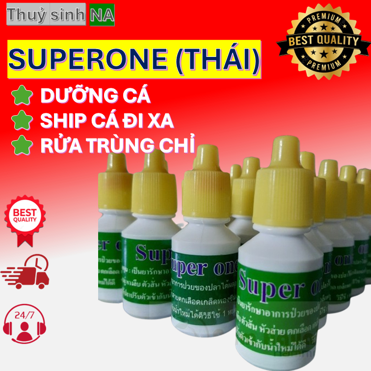 [HÀNG THÁI] Superone chống sốc cho cá, dưỡng cá ship đi xa