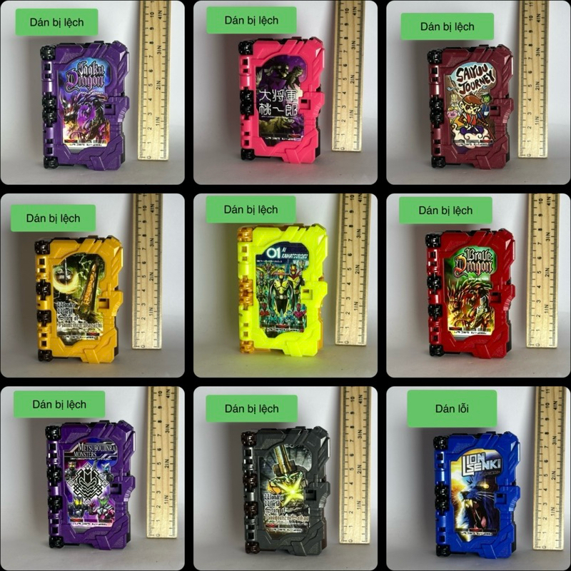 mô hình wonder ride book Kamen Rider Saber 2nd có trầy dán decal bị ...