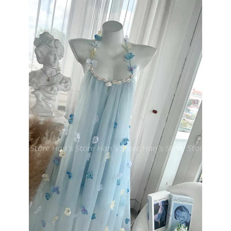 đầm maxi đi biển