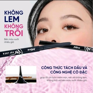GEL CÂY KẺ MÍ MẮT VẶN KẾT HỢP GIỮA CHÌ VÀ KEM MIRA B672