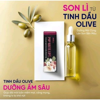Son Lì Bền Màu Lâu Trôi Mira Pop Matte Lips Kết cấu son lì với dạng kem B711