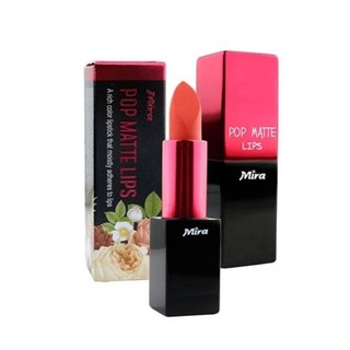 Son Lì Bền Màu Lâu Trôi Mira Pop Matte Lips Kết cấu son lì với dạng kem B711
