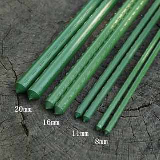 (tặng 1 kẹp sắt )Combo 10 Ống thép bọc nhựa dùng làm cây đỡ hoa hồng, làm giàn cỡ 11mm dài 90cm , 120cm ,150cm,180cm