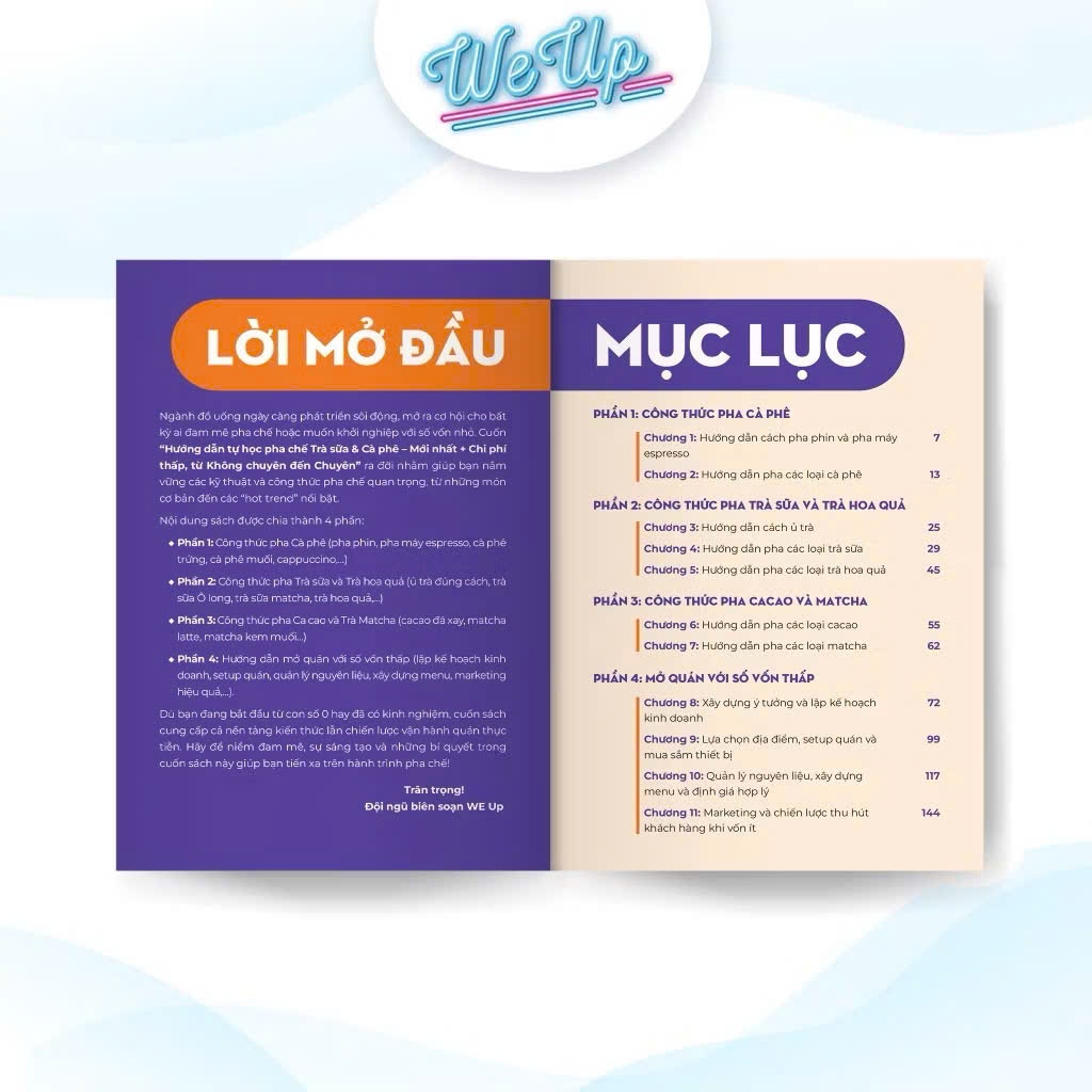 Ảnh Combo 2 sách: 50 công thức nấu ăn, Hướng dẫn pha chế "Trà sữa & Cà phê" 3