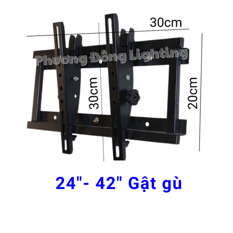 GIÁ TREO (KHUNG TREO) TIVI CỐ ĐỊNH (SÁT TƯỜNG)  VÀ NGHIÊNG (GẬT GÙ) XOAY TỪ 24"- 65"