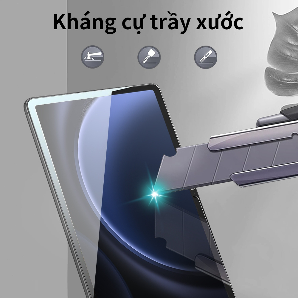 Kính cường lực Samsung Tab A11 A11Plus A8 A9 A9PLUS S6Lite S7 S7FE S8 S9 S9FE S10FE S10FE Plus