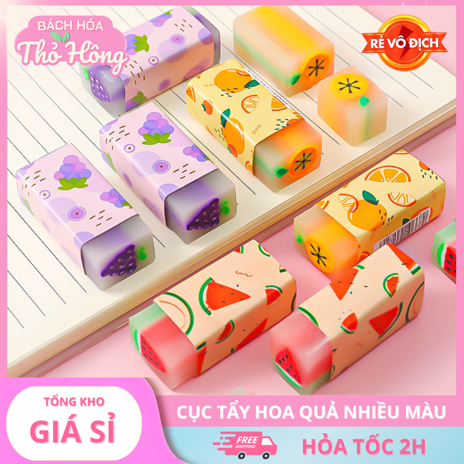 3 Cục Tẩy Hoa Quả
