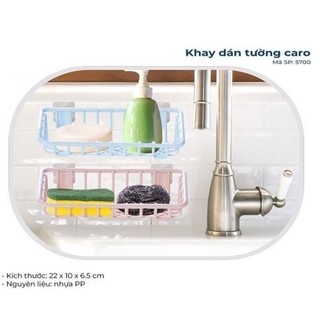 Khay  Dán Tường Caro có miếng dán 5700