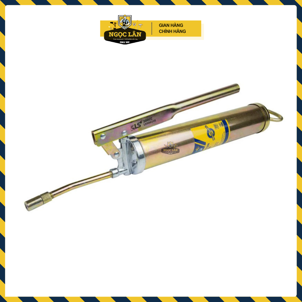 Dụng cụ bơm mỡ bò, bơm mỡ tay LS+ 200cc,300cc, 400cc, 500cc 7 màu cao cấp