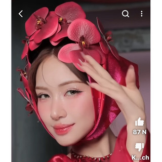COMBO 9bông lan hồ điệp trang trí cao cấp