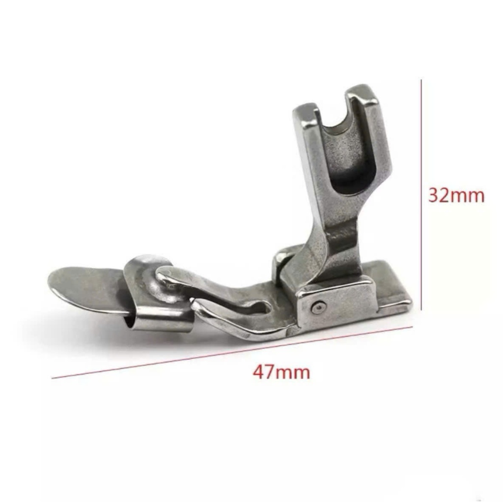 Chân Vịt May Ghép Gấp Mí, Bẻ Lai, Cuốn Mép 1mm/2mm/3mm – Dùng Cho Máy May 1 Kim Công Nghiệp