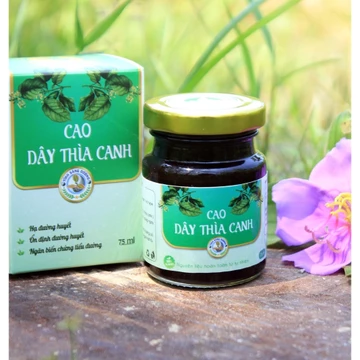 Cao Dây Thìa Canh - Tĩnh Sáng Đường hỗ trợ ổn định đường huyết, ngăn ngừa biến chứng tiểu đường