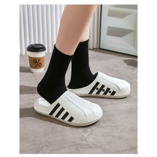 Dép sục 3 sọc Nam Nữ nâng đế 2,5cm chống chơn trượt siêu nhẹ siêu bền mã 82