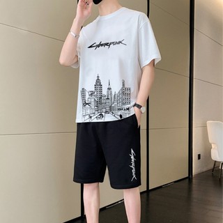 Bộ Mặc Nhà Thể Thao Nam Mùa Hè Phong Cách Cao Cấp Zeroo